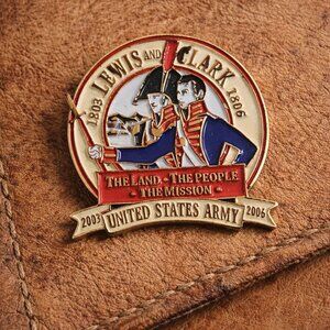 Lewis And Clark Bicentennial United States Army US 2003 - 2006 Vintage Lapel Pin